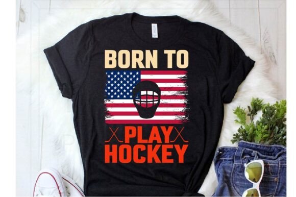 Born to Play Hockey SVG