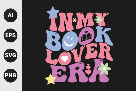 In My Book Lover Era Wavy SVG T-shirt