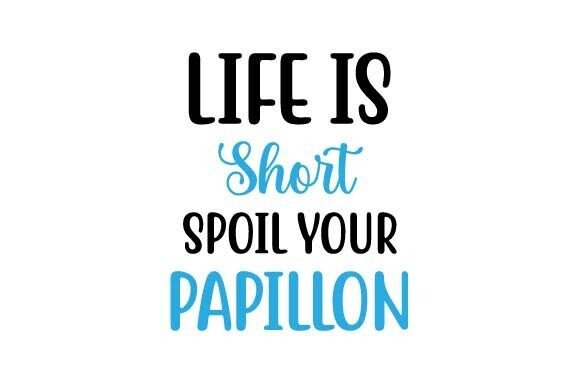Papillon Dog SVG PNG Graphics for T-Shirt Designs