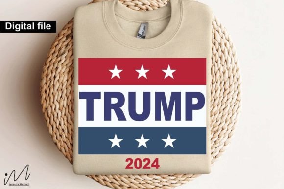 Trump 2024 SVG Graphics for T-Shirt Designs